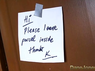 Dane Jones Big boobs blonde Milf takes big package from stud