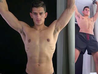 Hot hunk Breno Gomes stud shows his hot body