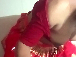 Desi Village Prostitute Who Is Desperate to Fuck, Sister-in-law Caressing Brother-in-law's Cock
