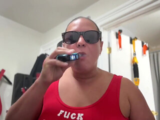 Lp-289 Smoking While Playing with My Boobs