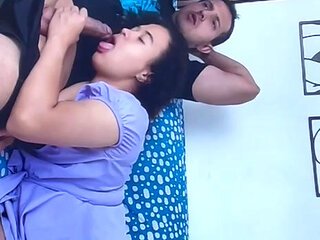 He sucks it very tasty