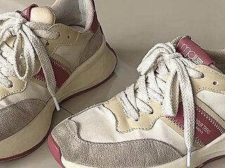 Walking in Sneakers and High Heels