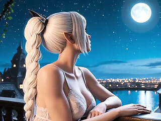 Hot animated 3D action in the moonlight