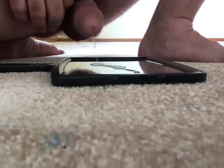 Cum dripping from my mouth