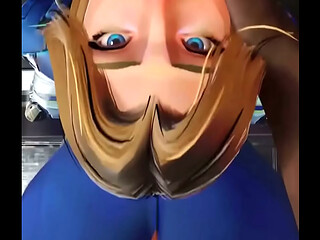 Sue storm sex Marvel rivals Black cock version  animated by Bewyx
