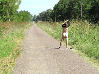 Patricia Undresses Under the Summer Sun
