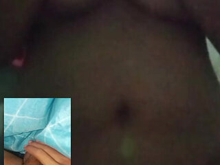 Video Call Sex with My Stepmother Ahhh Those Big Breasts I Really Want My Dick to Be Squeezed in Her Breasts