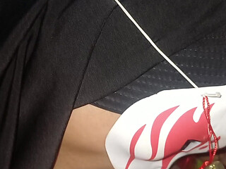 Very hyper naughty hijab girl