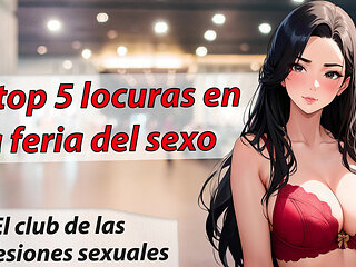 Spanish audio story. My top fetishes at sex fairs.