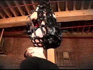 Brunettes bdsm solo spank