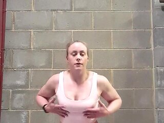 Nude Workout, My Attempt at Yoga Plus Naked Handstands,