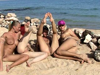 Public bdsm and outdoor lesbian domination