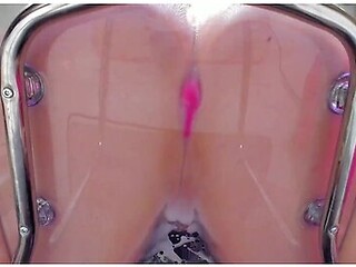 Luxury Girl - Creamy Squirt On Glass Chair Vibration Lush Big Tokens It Means Large Orgasm Live Show Squirt Blondy