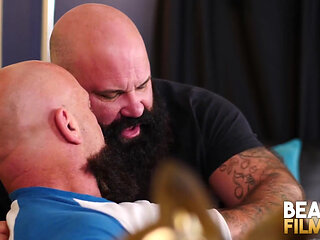 BEARFILMS Hairy Bears Jayson West And Victor West Raw Breed