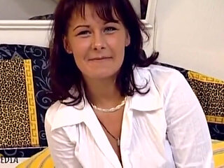 Attractive German Brunette Wants to Have Sex in Front of the Camera