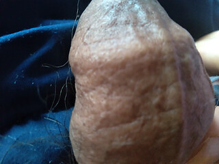Young man shows you his impressive penis amateur