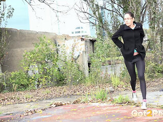 Windy Piss Puddle by Got 2 Pee where girls come to piss