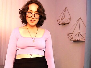 Hottest brunette solo webcam masturbation 2
