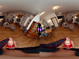 Sara Bork Pays Rent With Her Mouth And Gets A Facial - TeenMegaWorld