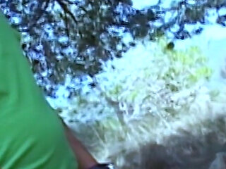 Karla Sanchez and Jorge, Pissing Together in the Forest