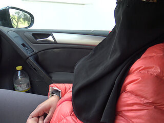 Real virgin girl from Afghanistan first time touching a dick