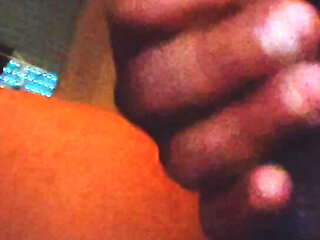 Close up hand job