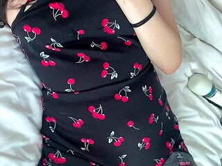 Shy brunette homemade amateur webcam teen