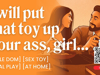 ASMR Audio Porn: Hot Male Dom Teacher Fucks His Student At Home - Anal Play & Sex Toy - Erotic Audio Roleplay for Women