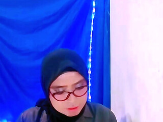 Hijab Teacher Checks and Disciplines Student's Cock