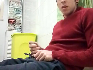 Masturbazione in Bagno