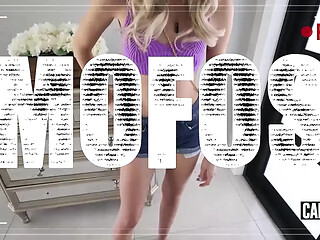 Shaved pussy gets taken in the open by a lucky dude and a drone