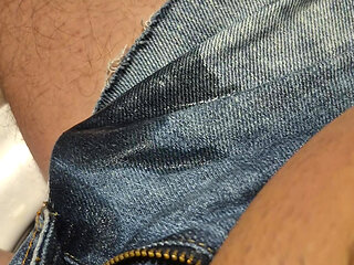 Sissy peeing - Lingerie wearer pisses herself