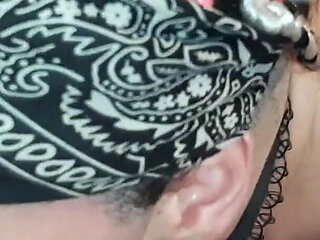 Deepthroat Eating a Big Cock