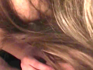 Blonde Babe Sucks Cock Then Takes It Doggystyle