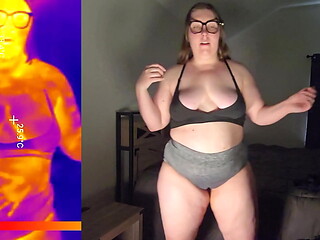 Sports Bra Try-On COMPLETE COLLECTION with Boob Bounce Tests and Naked Twerk Tease (4K Landscape)