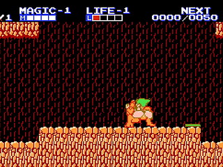 Zelda 2  hero to heroine'_s game over  [theevilfallenone]