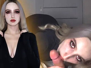 Night Dick Hunter got a Load of Cum in Her Mouth