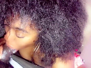 I Mean I Can't Even Pass on Her She the Throat Goat Watch Her Suck My BBC Ebony Petite Dol