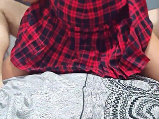 Sweet Student Fucks Her Stepdaddy to Buy a New Laptop