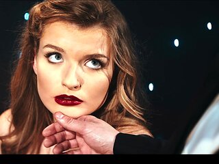 Markus Dupree dominates the blonde babes Mia Melano and peaches in rough action