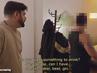 Straight Chubby Construction Worker Gets Sucked and His Ass Licked for the First Time by a Guy