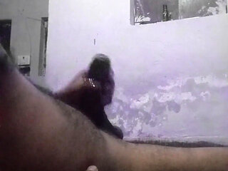 Unique Style Masturbating and Oiling My Dick and Getting Ready for Sex