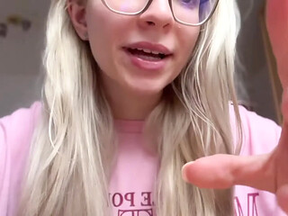 Dominant woman brainwashes sub into ASMR fantasies