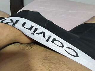 masturbating alone at home
