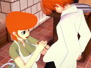 Give a hand, mature, dexter