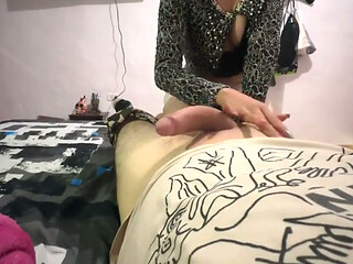 College Girl Swallows My Whole Cock for Helping Her Do a Job