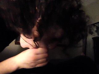 Brunette hookup amateur blowjob and dirtytalk sexdate