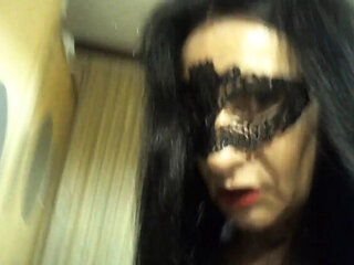 Hot Italian MILF in Lingerie Squirts Hard - Homemade HD Video