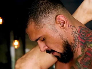 Men - Sexy Muscular Studs Boomer Banks and Nic Sahara Know Their Way Around a Sex Toy