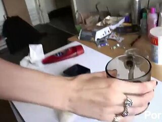 ARELLA EMPUSA TEASE AND FUCKS: Blowjob, Cowgirl  Amateur Porn